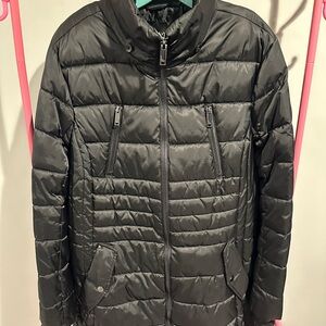 Columbia Black Quilted Puffer Jacket